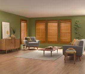 American Blinds: Legacy Wood Shutters